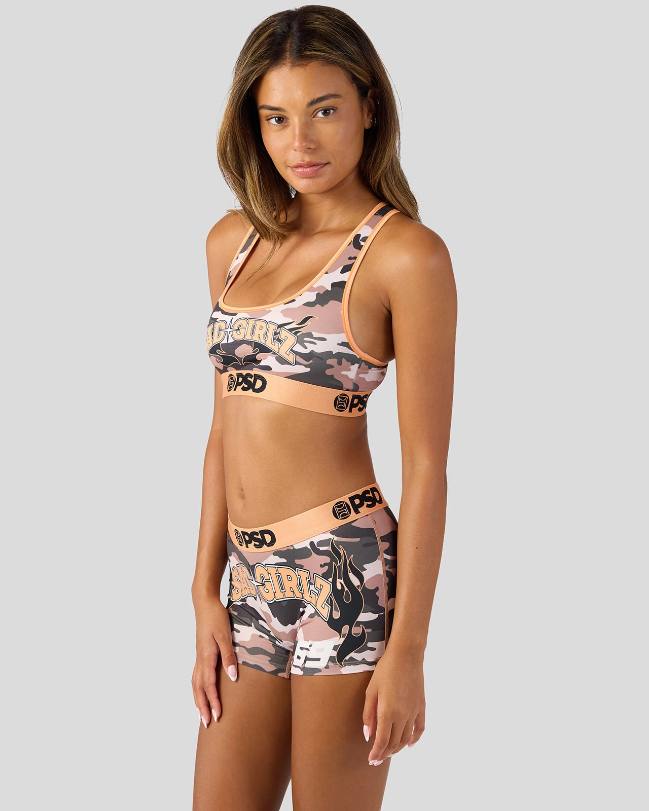 SADGIRLZ CAMO GIRL TOP