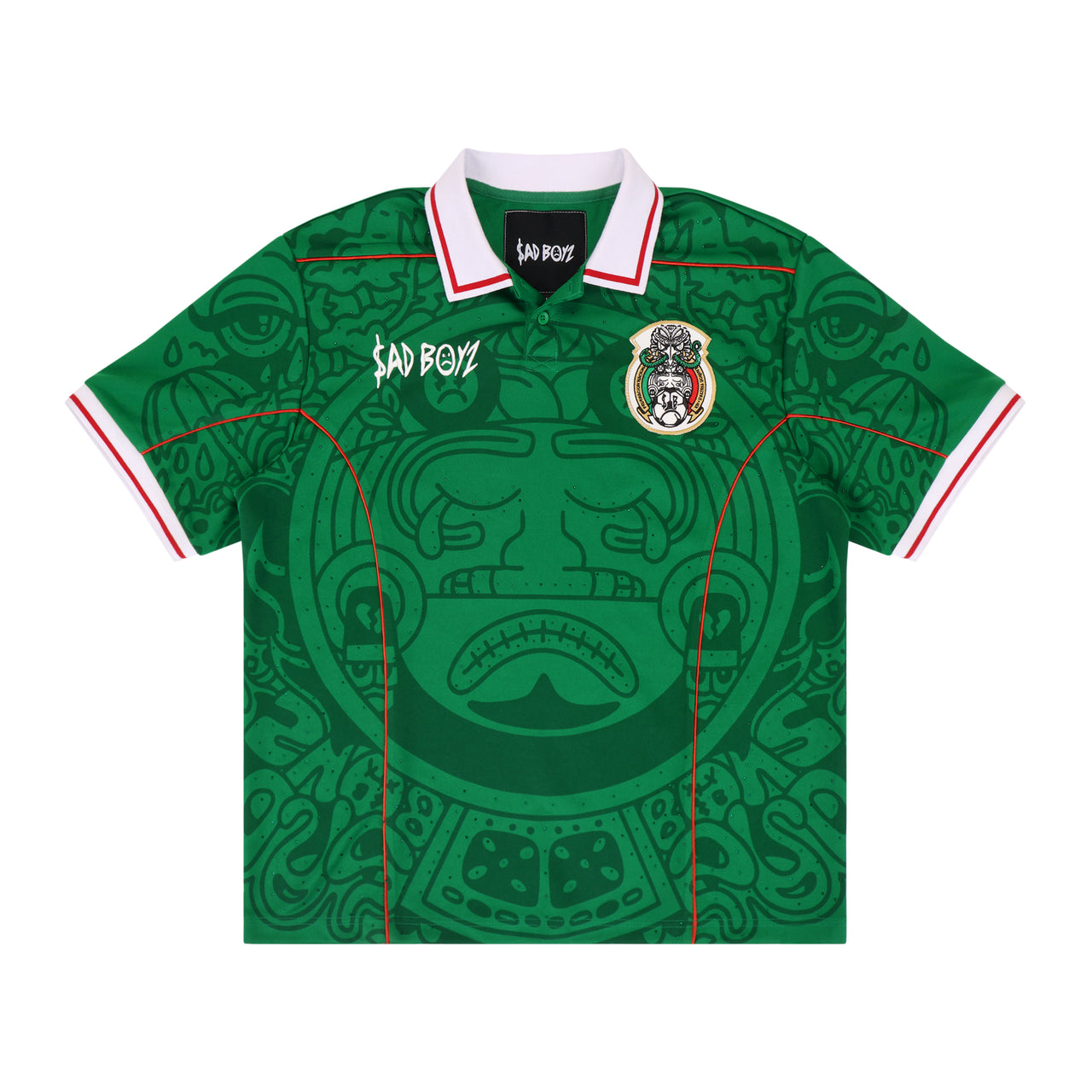 LIGA SAD BOYZ RHINESTONE JERSEY GREEN