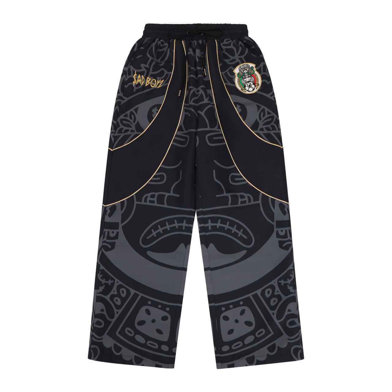 LIGA SAD BOYZ WARM UP TRACK PANT BLACK