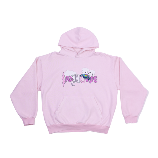 Sad House Pink Hoodie