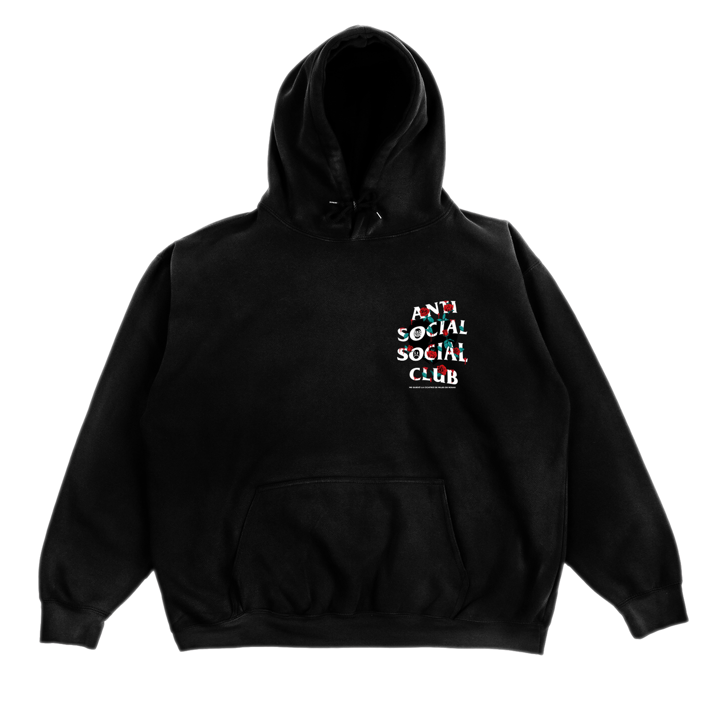 SADBOYZ x ASSC MILES DE ROSAS HOODIE - BLACK