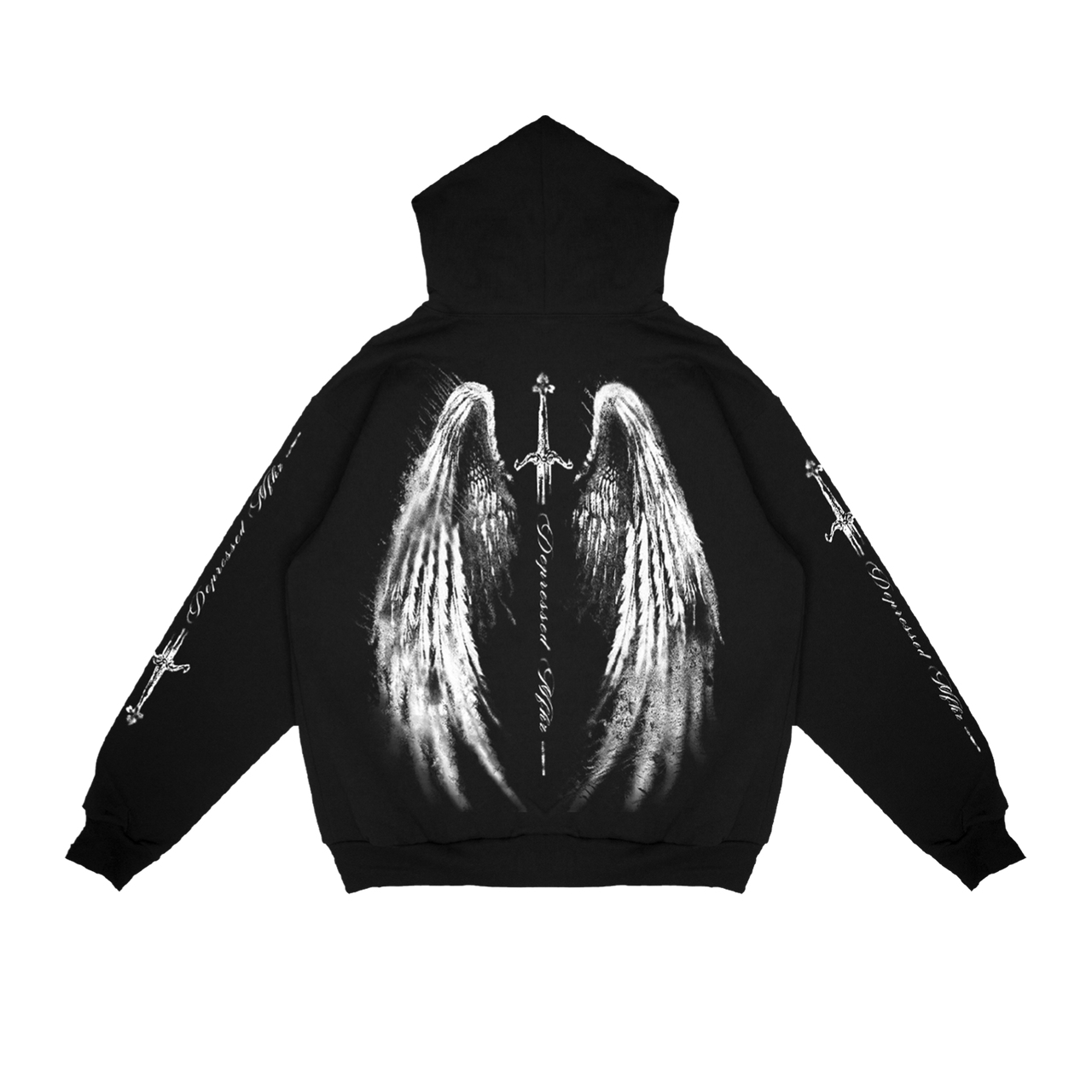 ANGEL WINGZ ZIP UP HOODIE