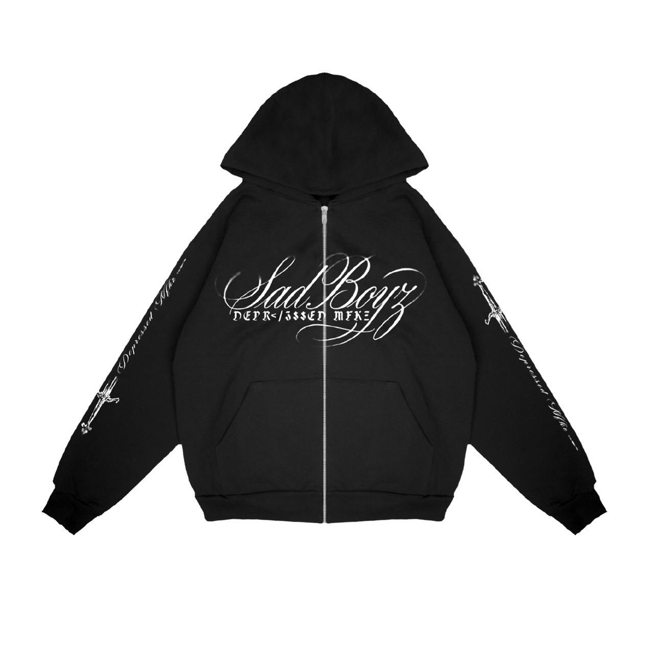 ANGEL WINGZ ZIP UP HOODIE