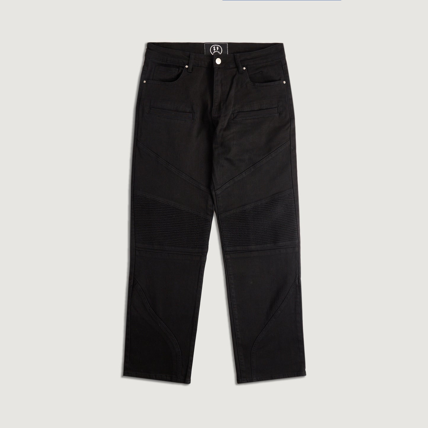 Embellish x Sad Boyz - Baggy Biker Denim (Black)