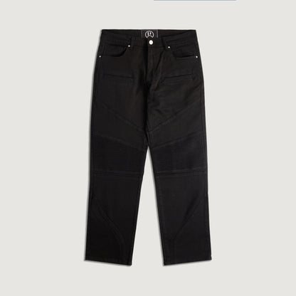 Embellish x Sad Boyz - Baggy Biker Denim (Black)