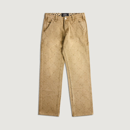 Embellish x Sad Boyz - Monogram Work Pant (Brown)