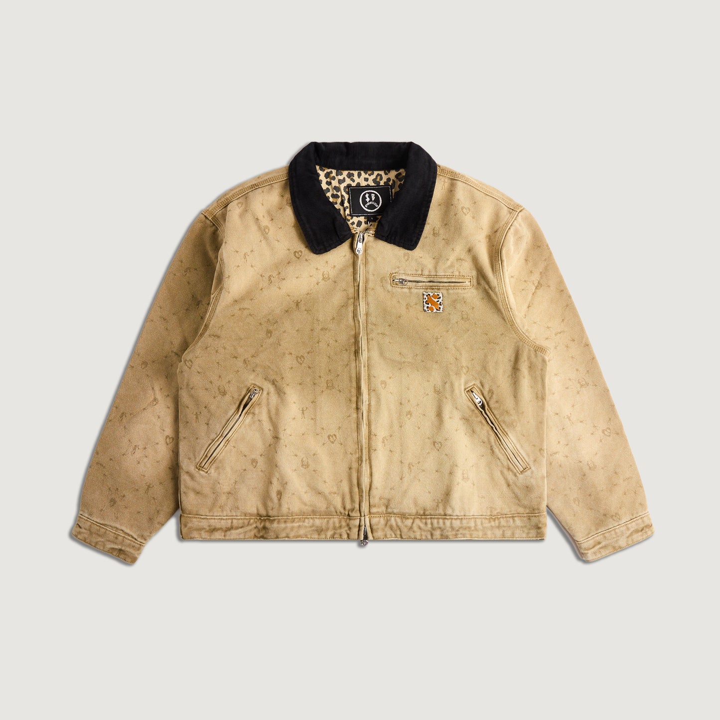 Embellish x Sad Boyz - Monogram Work Jacket (Brown)