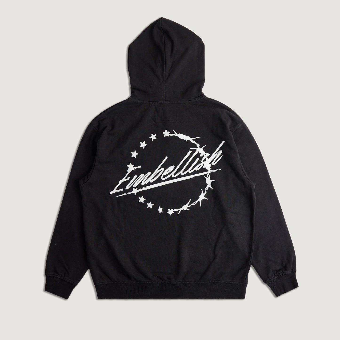 Embellish x Sad Boyz - Script Studded Pullover (Black)