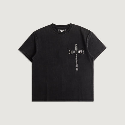 Embellish x Sad Boyz - Cross Logo Tee (Black)