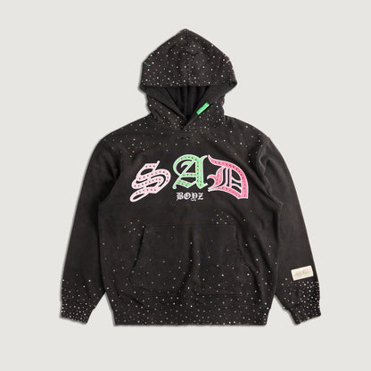 Embellish x Sad Boyz - Ode E Pullover Hoodie (Washed Black)