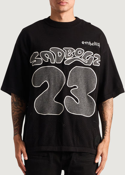 Embellish x Sad Boyz - Knit Jersey (Black)