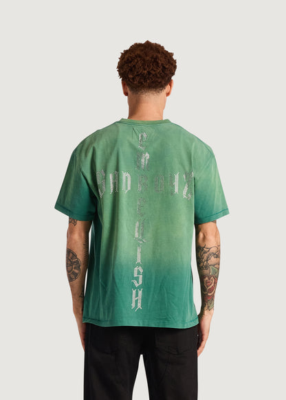 Embellish x Sad Boyz - Cross Logo Tee (Green)