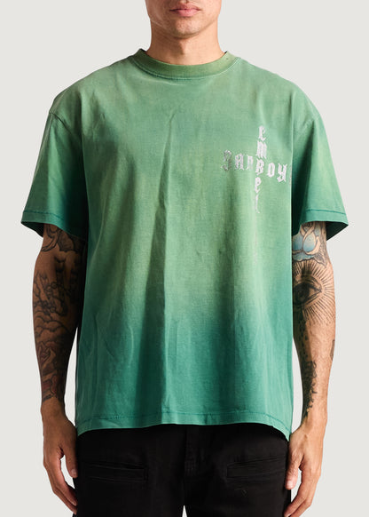 Embellish x Sad Boyz - Cross Logo Tee (Green)