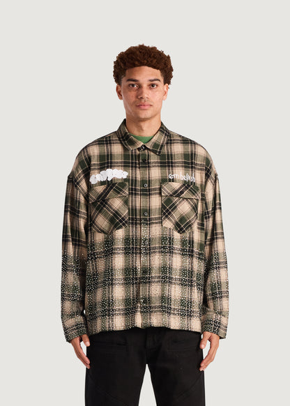 Embellish x Sad Boyz - Crystal Encrusted Flannel