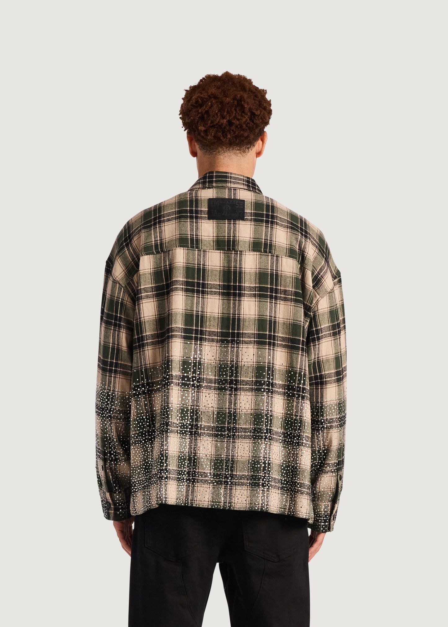 Embellish x Sad Boyz - Crystal Encrusted Flannel