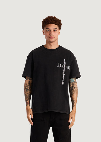 Embellish x Sad Boyz - Cross Logo Tee (Black)