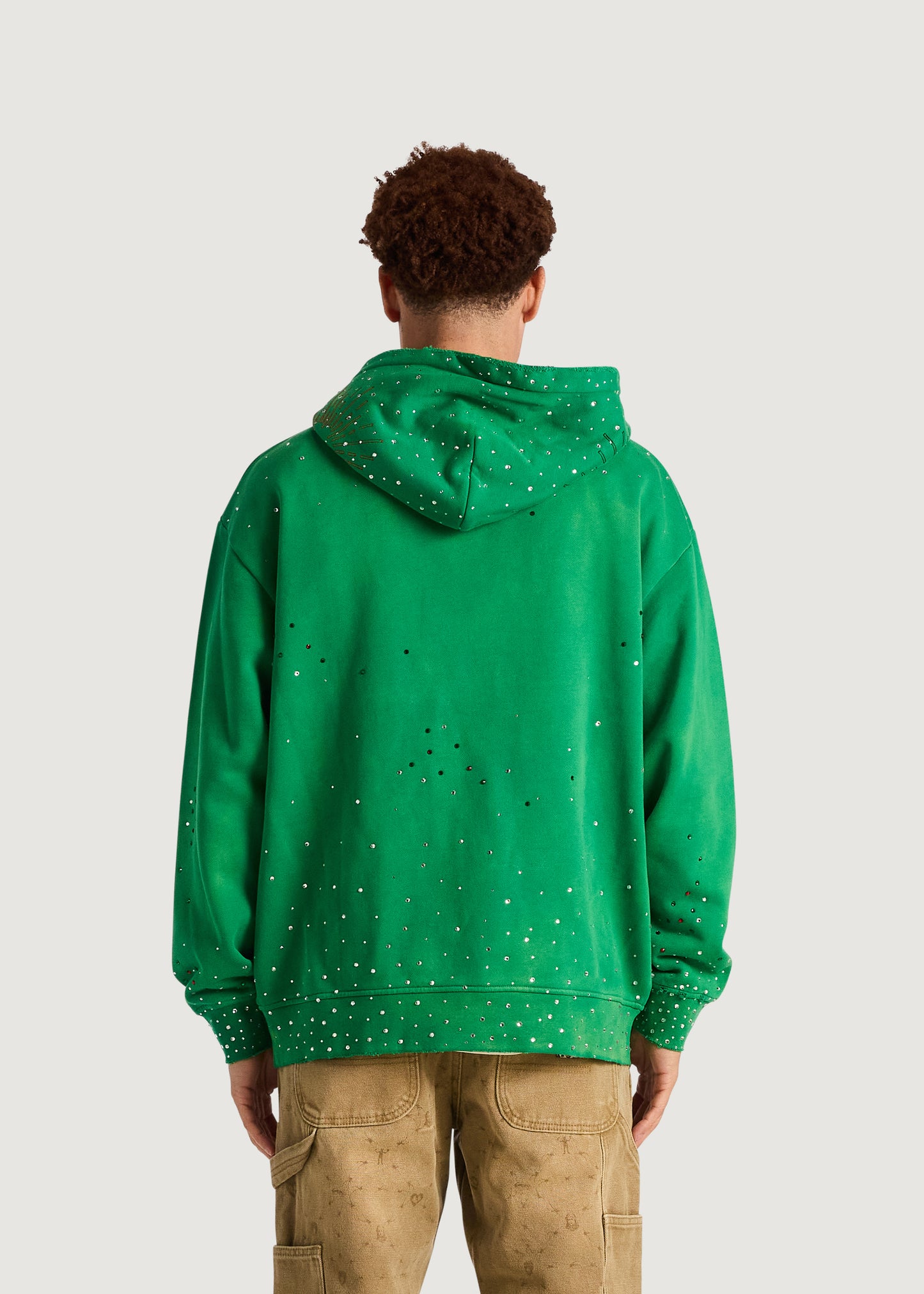 Embellish x Sad Boyz - Ode E Pullover Hoodie (Washed Green)