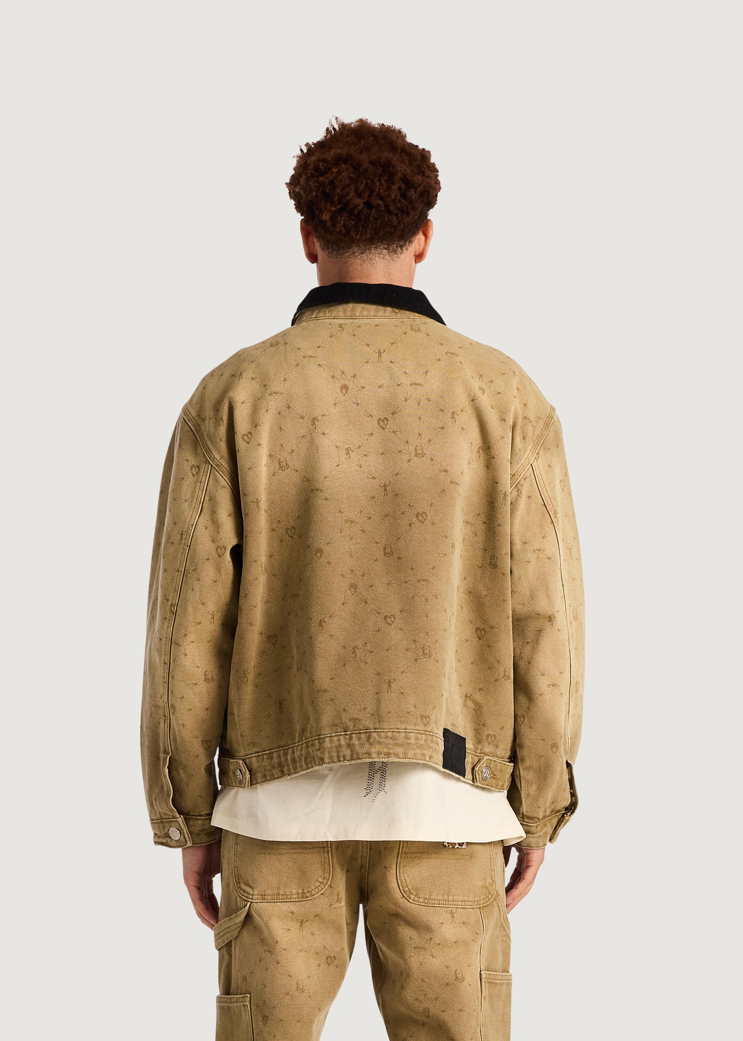 Embellish x Sad Boyz - Monogram Work Jacket (Brown)