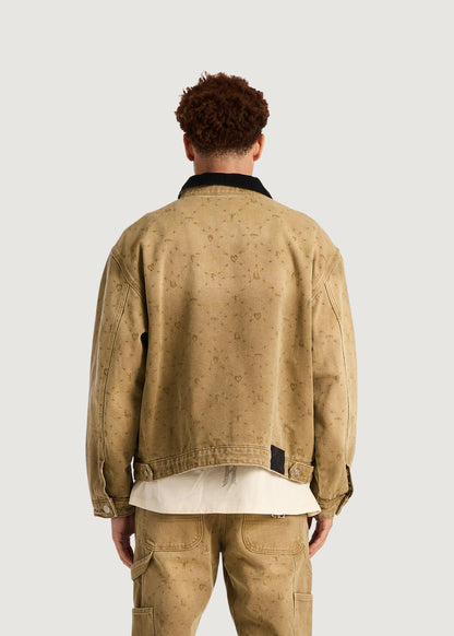 Embellish x Sad Boyz - Monogram Work Jacket (Brown)