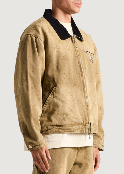 Embellish x Sad Boyz - Monogram Work Jacket (Brown)