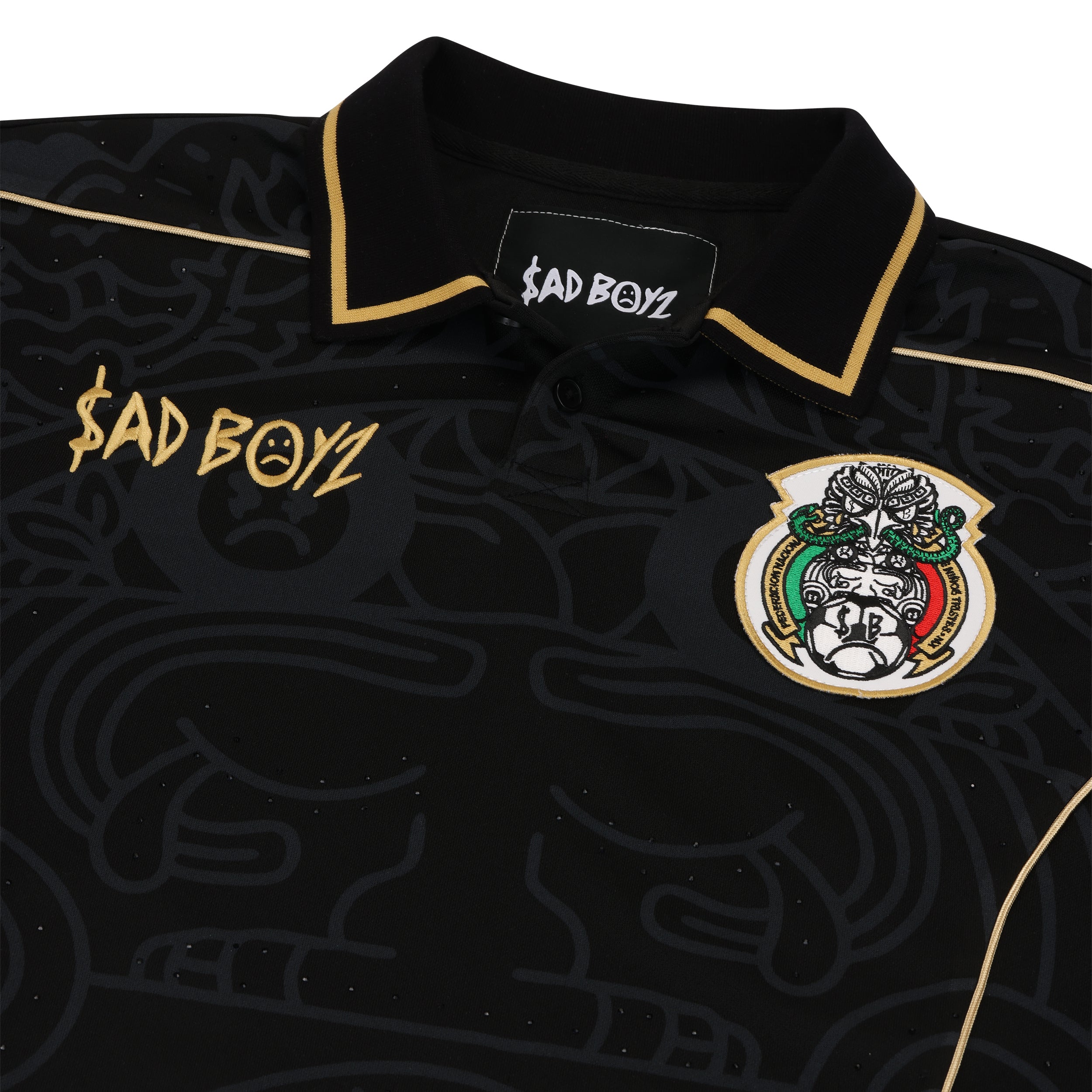 LIGA SAD BOYZ JERSEY BLACK - Sad Boyz