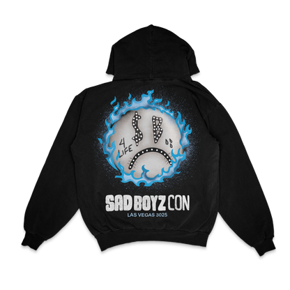Blue Face Hoodie