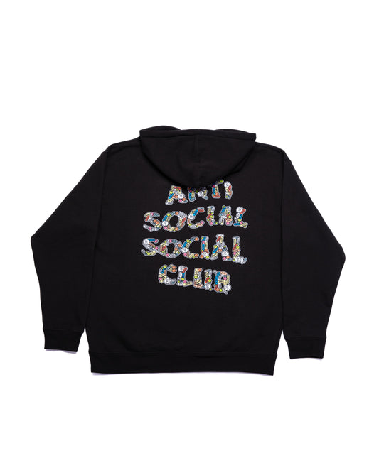 ANTI PILL HOODIE - BLACK