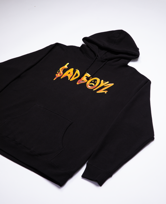 ANTI WAX HOODIE - BLACK