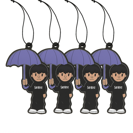 Sad Boyz Umbrella Air Freshener 4-Pack