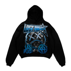 LHSBHOODY003 - BLACK