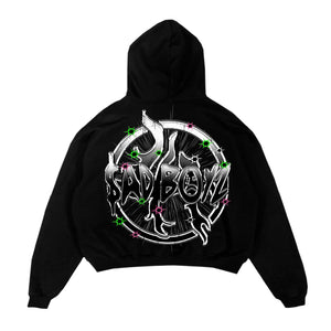 LHSBHOODY004 - BLACK