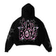 LHSBHOODY008 - BLACK