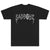 RHINESTONE LOGO TEE - BLACK