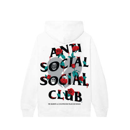 Sadboyz x ASSC Thorns White Hoodie