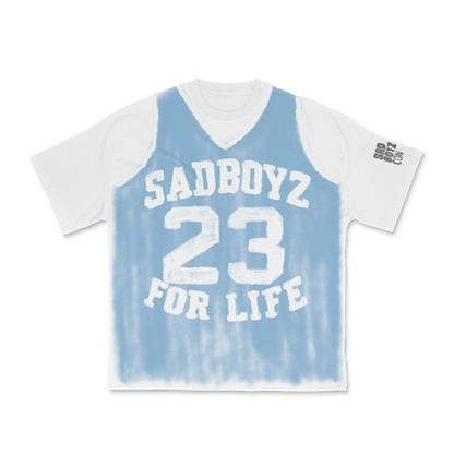 Sad Boyz Comp Jordan White Tee