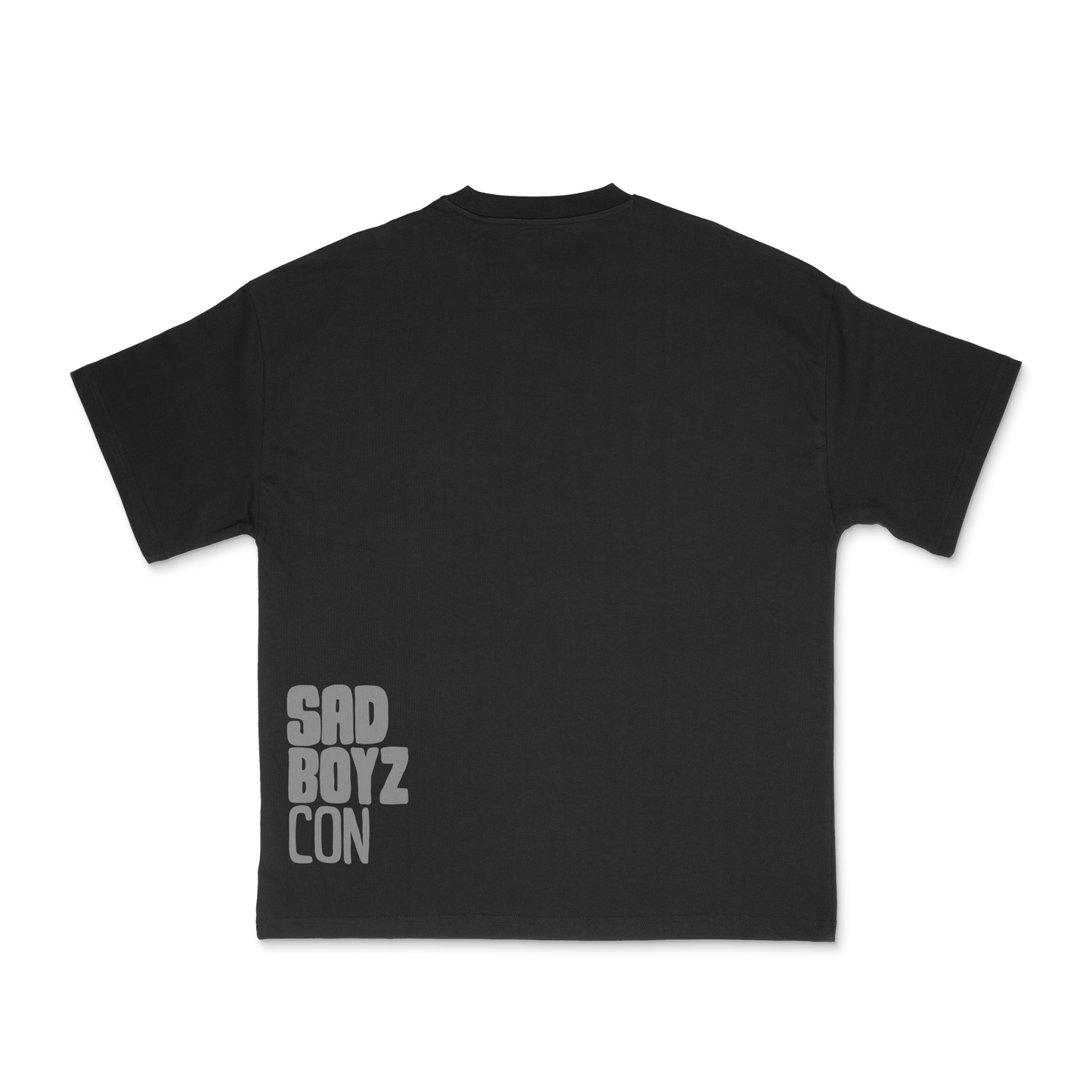 Sad House Rhinestone Tee Black