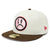 SB X NEW ERA SAD FACE FITTED HAT - OFF WHITE