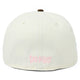 SB X NEW ERA SAD FACE FITTED HAT - OFF WHITE