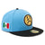 SB X NEW ERA SAD FACE FITTED HAT - SKY BLUE