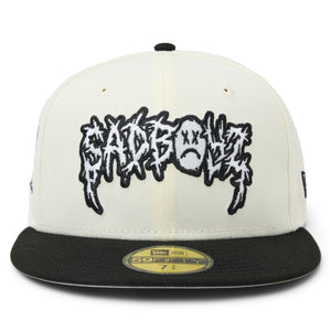 SB X NEW ERA SAD BOYZ LOGO FITTED HAT - WHITE