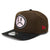 SB X NEW ERA SAD FACE SNAPBACK HAT - BROWN