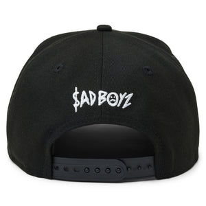 SB X NEW ERA SAD BOYZ LOGO SNAPBACK HAT - BLACK