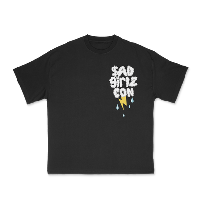 Sad Girlz Plushy Tee Black