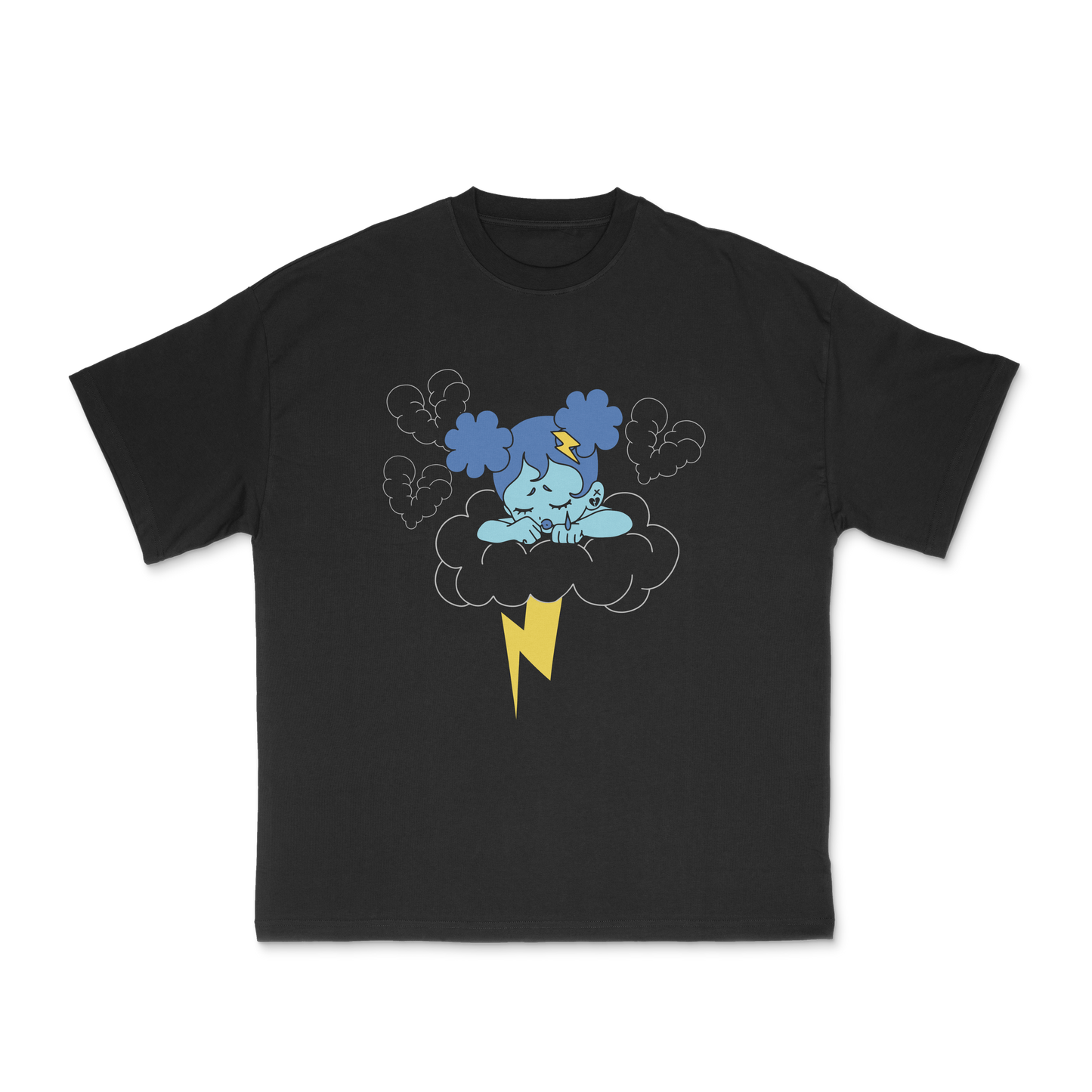 Sad Girlz CloudyCon Tee Black