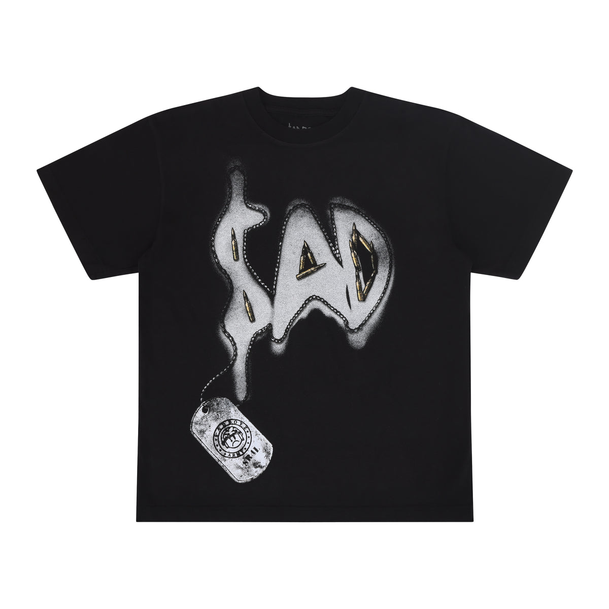 BLACK DOG TAG TEE
