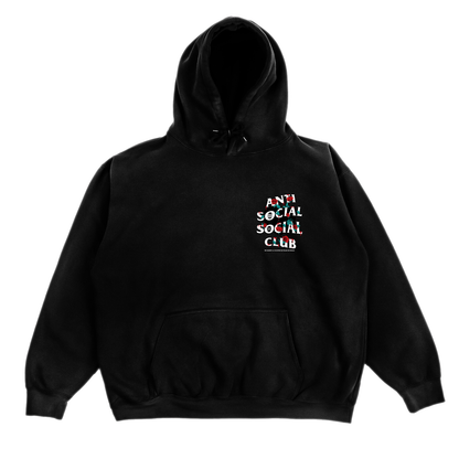 SADBOYZ x ASSC MILES DE ROSAS HOODIE - BLACK