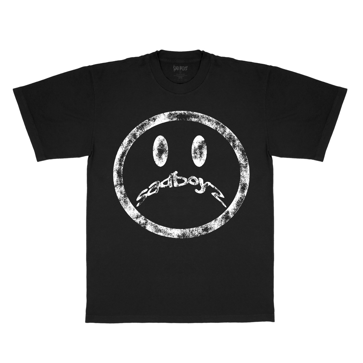 Sad Boyz Frown Tee Black