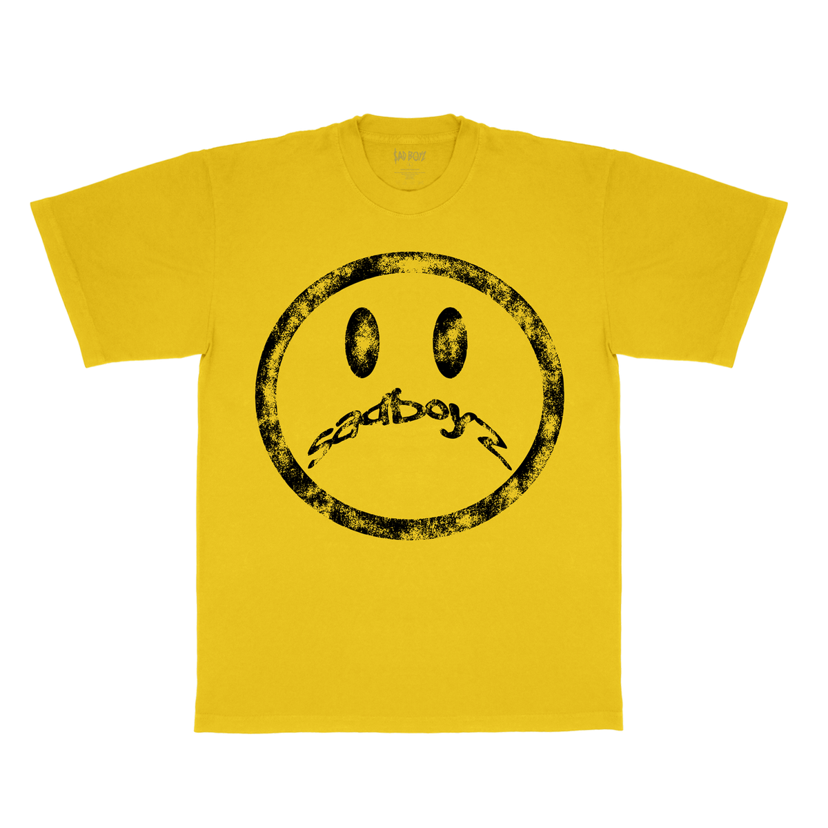 Sad Boyz Frown Tee Yellow