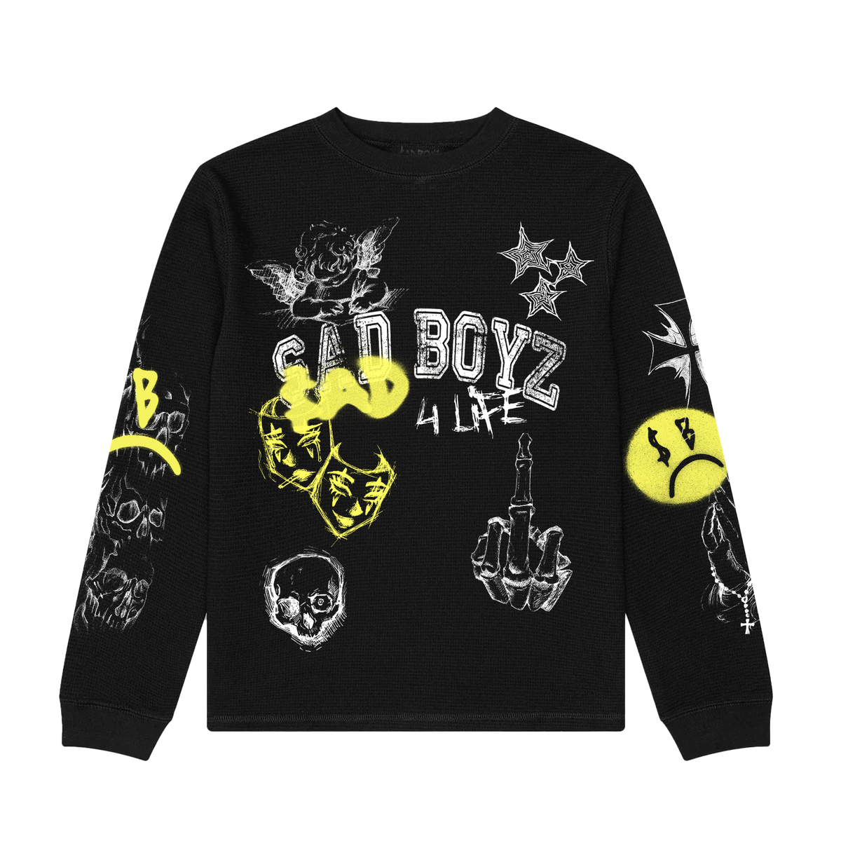 Sad Boyz Sketch Black Thermal