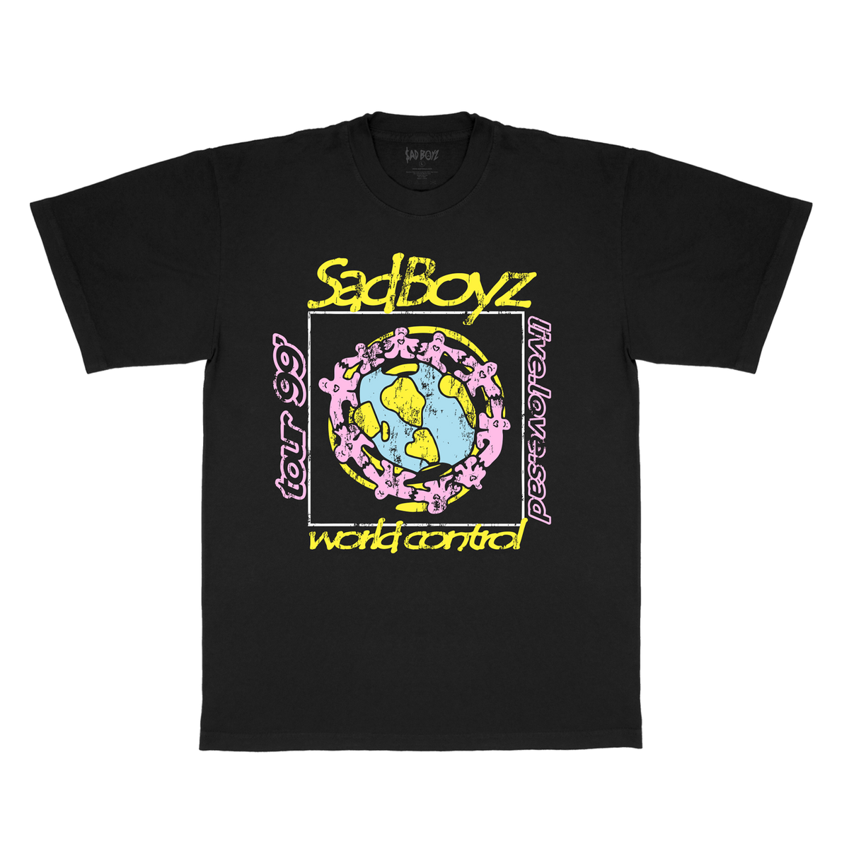 Sad With a Purpose Tee Black